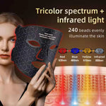 Portable LED Light Therapy Face Mask