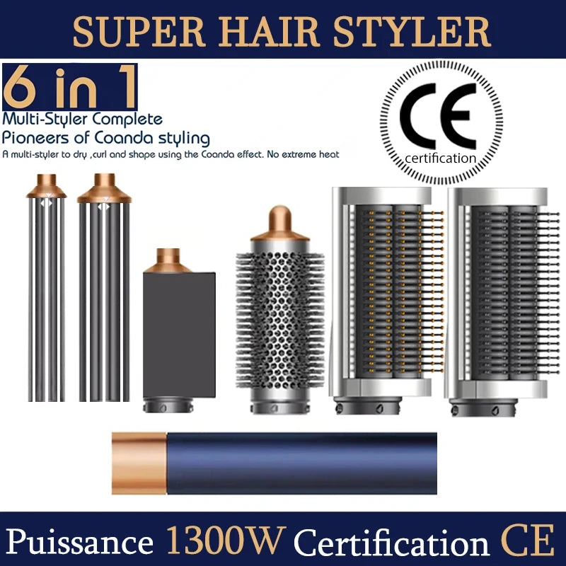 Multi Hair Styler Hot Air Brush