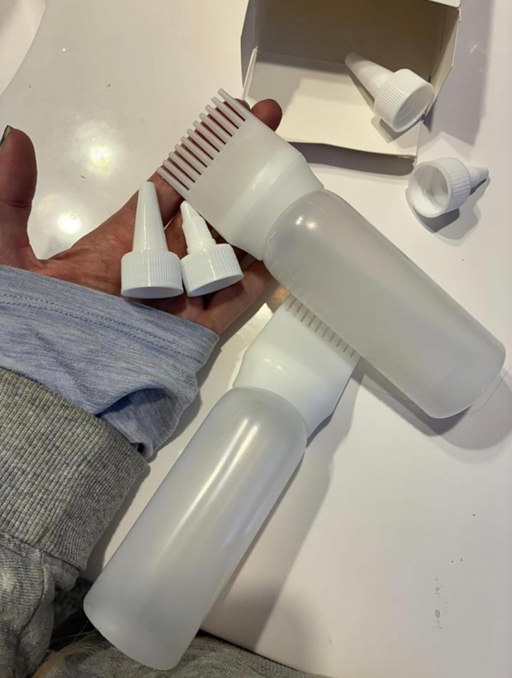 Scalp Hair Oil Applicator — Mess-Free Root & Scalp Treatment Tool