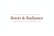 Roots & Radiance Elegant Logo